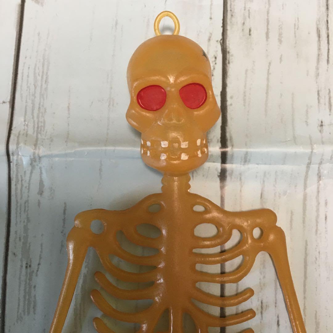 Amazon.co.jp: 昭和レトロ ラバー 骸骨 ガイコツ 髑髏 ドクロ スカル